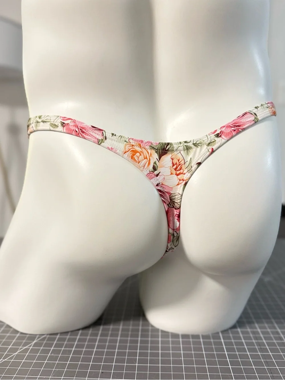 Men’s vintage Thong,Handmade Micro Bikini Underwear, Sexy Men’s Lingerie
